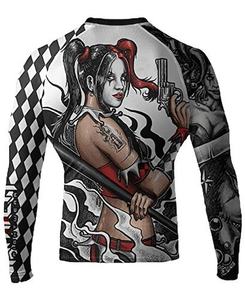 Personalizado Unisex Rash Guard Boxeo Entrenamiento Natación Equipo Estirable Secado rápido Ligero Durable Transpirable Pakistán - Product Image 1