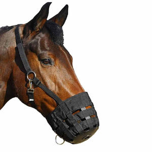 Bozal de caballo acolchado con características ajustables ligeras Construcción duradera para el Control y la comodidad del pastoreo - Product Image 6