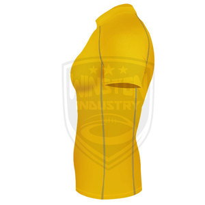 2024 2025 nouvelle couleur unie jeunesse à manches longues Gym Compression chemises 100% coton personnalisé plaine jeunesse Fitness vêtements - Product Image 4