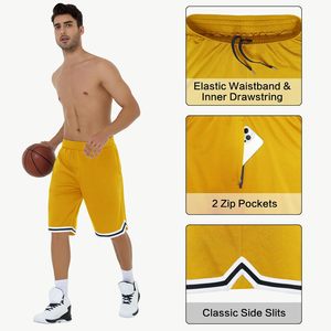 Pantalones cortos de lona de malla de poliéster personalizados OEM al por mayor con bordado impreso en 3D pantalones cortos con logotipo de baloncesto para hombre y correr y gimnasio para mujer - Product Image 4