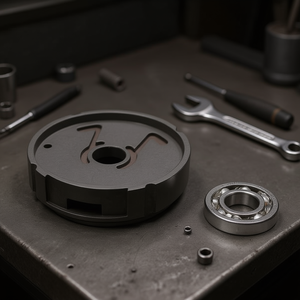 อุปกรณ์เสริมและอะไหล่เครื่องมือลม Hazet แผ่นปิดท้ายสำหรับประแจลม - Product Image 3