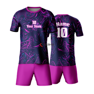 Conjunto de uniforme de fútbol personalizado de alta calidad para hombres Camiseta de fútbol OEM ODM y camiseta de sublimación corta - Product Image 3
