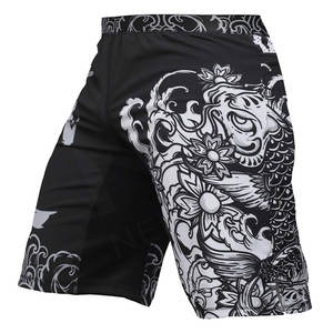 Shorts de MMA de qualité, tissu extensible, impression numérique de haute qualité, unisexe, 100% coton, impression de logo personnalisée - Product Image 4