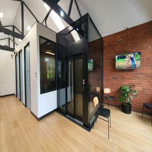 Sessiz çalışma ve enerji tasarrufu sağlayan tahrik sistemi ile Villa için lüks ev tipi asansör - Product Image 6