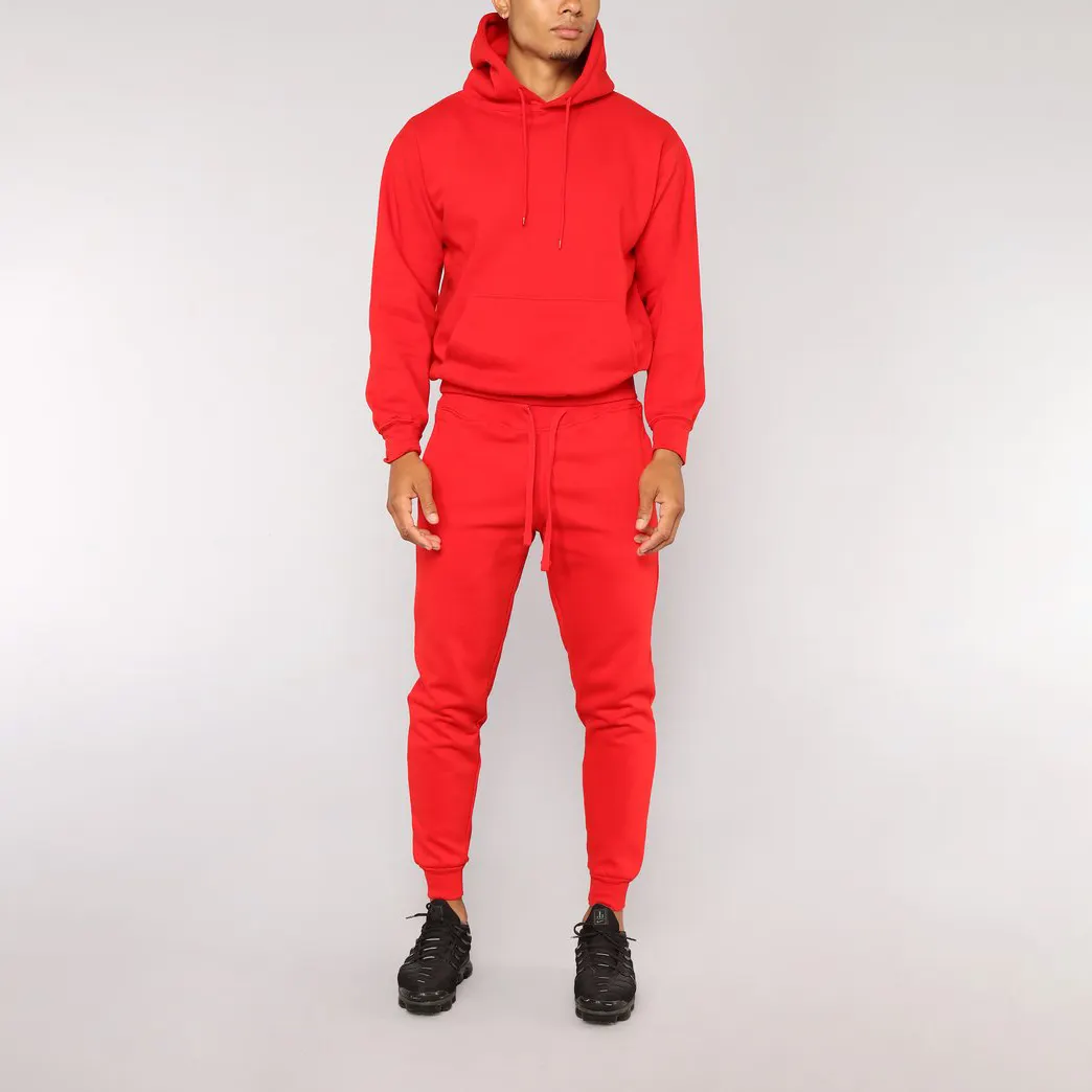 Custom Training Sweatsuits Blank Red Sportswear Tracksuit Clothes Nikeeliedly Sports Gay Men Jogger Track Suits Outfit Set