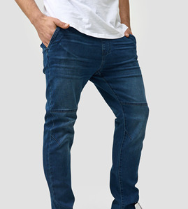 Jeans vintage pour homme, noir, délavé à l'acide, coupe ample, jambe droite, surdimensionné, avec broderie, motif hip-hop, denim pour l'hiver - Product Image 3