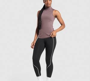 เสื้อกล้ามไร้รอยต่อสำหรับผู้หญิงเสื้อกล้ามออกกำลังกายแขนกุดระบายอากาศได้ใส่สบายสไตล์ใหม่ - Product Image 5