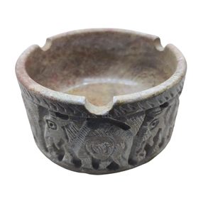 Cendriers de bureau en porcelaine de conception de marbre de personnalité de style nordique avec le couvercle - Product Image 5