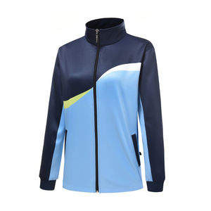 Veste Softshell pour hommes de haute qualité en gros matériau de coque en Polyester mince longue longueur col montant enduit traité 2026 - Product Image 1