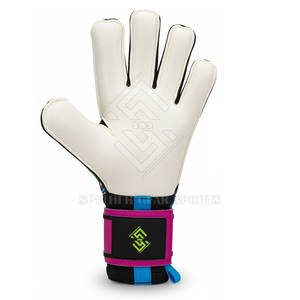Guantes de Portero Profesionales de Látex de Alta Calidad con Cierre Seguro en la Muñeca, Diseño de Movimiento Flexible para Práctica y Preparación para Partidos - Product Image 3