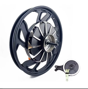 60V 1500W 27mm mıknatıslar elektrikli bisiklet Ebike 260 demir tekerlek 17 inç jant davul fren arka Hub Motor - Product Image 4