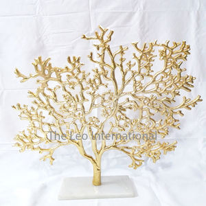 Escultura de flor de metal de lujo antiguo - Product Image 3