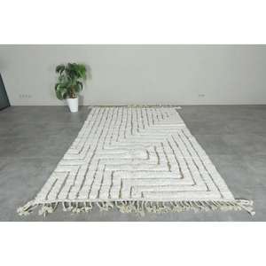 Tapis marocains faits main en laine, authentiques tapis berbères, laine naturelle, artisanat artisanal, taille et couleurs personnalisables, haute qualité - Product Image 2