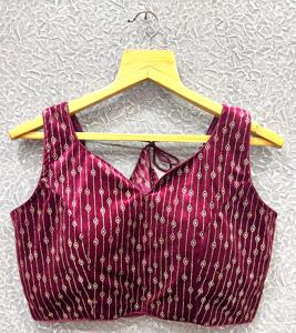 Blusa RADHEY moderna con válvulas pesadas Diseño Strach con hermoso nudo Listo para usar Formal Verano Modesto Tops Volver Patrón abierto - Product Image 2