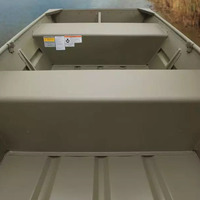 Nouveau bateau de pêche à fond plat en aluminium de 10 pieds avec moteurs hors-bord 4m Jon Vessel à vendre