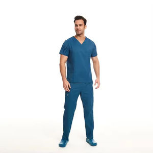 Tenues médicales personnalisées pour femmes avec logo, ensembles de blouses médicales, tissu en toile 100% coton, hôpital, infirmières, médecins, service OEM, vente en gros - Product Image 5