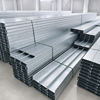 Plancher en acier à nervures fermées pour la construction de bâtiments de grande hauteur, système de plancher composite à effet de plafond plat pour les projets de bureaux
