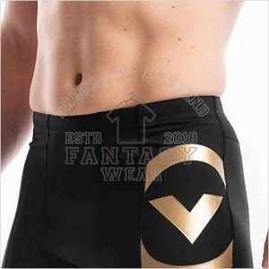 FANTASY WEAR OEM Wholesale Quick Dry Muscle Support <b>Compression</b> <b>Shorts</b> <b>Men</b> Sportswear With Custom Design & Logo - Product Image 3