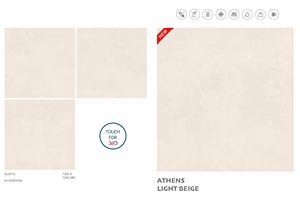 Azulejos de porcelana mate de 1200x1200, aspecto de piedra antideslizante, hogares modernos, oficinas, hoteles, acabado Premium duradero, gran formato indio - Product Image 6