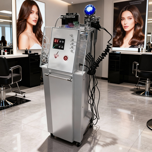 Macchina Professionale Coreana 7-in-1 per Lavaggio e Cura dei Capelli con Microcorrente per Crescita dei Capelli e Pulizia di Viso e Cuoio Capelluto per Salone - Product Image 1