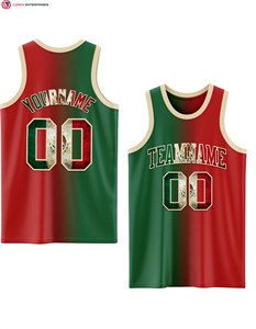 Vêtements de basket-ball réversibles à séchage direct des fabricants, uniformes pour filles, maillots de basket-ball en maille bleu marine et blanc personnalisés pour jeunes - Product Image 4