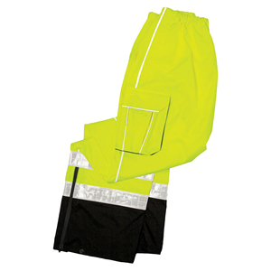 Pantalones de Trabajo Personalizados con Malla de Seguridad para Hombre, con Múltiples Bolsillos y Franjas Reflectantes, Pantalones para Hombre con Impresión DTF Personalizada - Product Image 3