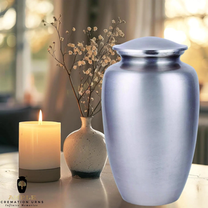 Handcrafted Meena Coated Aluminum Cremation Urns Elegant <b>Keepsake</b> & Adult Urns Leakproof Engravable <b>Memorials</b> - Product Image 6
