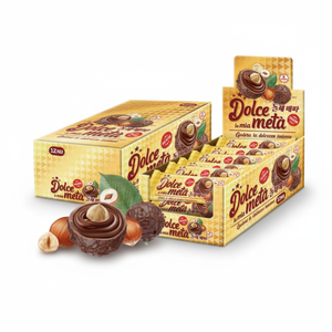 Chocolate al por mayor dulces coreanos DOLCE META 39G avellana 3 uds forma de bola sólida Etiqueta Privada - Product Image 3