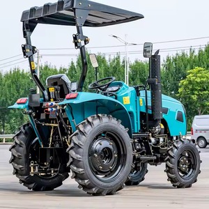 Mini tracteur Euro 5 moteur quatre roues 4x4 mini tracteurs de jardin de ferme compacts avec tondeuse - Product Image 3