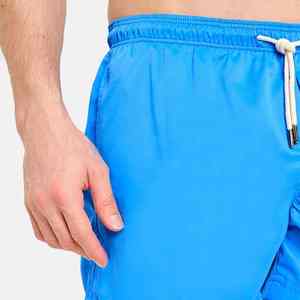 Pantalones cortos de gimnasio para hombre con Cintura elástica de alta calidad, estilo informal, el mejor Material con estampado Digital OEM, patrón sólido teñido liso - Product Image 4