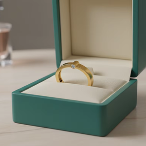 Women's 14K Gold & 0.20CTW Natural Diamond <b>Band</b> <b>Ring</b> - Product Image 5