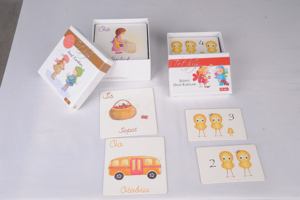 Boîtes de cartes à jouer pliables en carton gris recyclable imprimées en offset personnalisées avec lamination brillante - Product Image 5