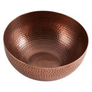 Bol de service alimentaire de forme ronde au design vintage bol alimentaire en métal de grande taille vaisselle de table de la meilleure qualité bol de service alimentaire - Product Image 5