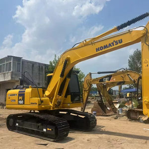 Venta caliente excavadora de orugas Komatsu PC160 de segunda mano en Japón, con piezas de motor central - Product Image 1