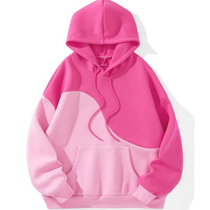 เสื้อฮู้ดดี้ผ้าฟลีซคอตตอน 100% รุ่นใหม่ปี 2025 ทรงปกติ สีพื้น กันลม ระบายอากาศได้ดี มีกระเป๋า ซิปหน้า - Product Image 1