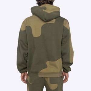 เสื้อฮู้ดผ้าคอตตอนขนแกะมีฮู้ดสีสองโทน - Product Image 2