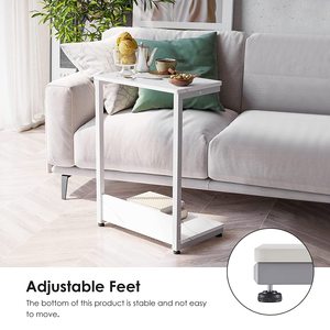 Hotel and Home Living Room Furniture Elegant Metal Rectangular <b>Side</b> <b>Tables</b> Coffee and Marble <b>Tables</b> for Comfort and Style - Product Image 6