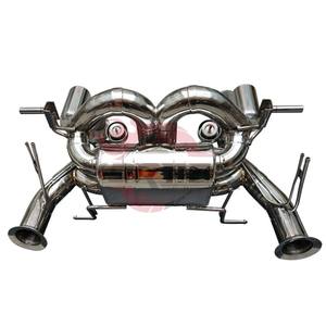 Sistema de Escape Catback Vortex OEM de Acero Inoxidable de Alto Rendimiento con Válvula Valvetronic para Lamborghini Aventador SVJ - Product Image 5