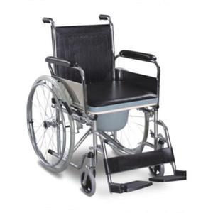 Fauteuil roulant manuel avec structure stable, support confortable pour la position assise, conçu pour les soins aux patients - Product Image 4