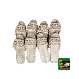 Coconut Fiber Indoor <b>Slippers</b> with Soft Seagrass Upper Comfortable Eco <b>Slippers</b> for Home Anti-Slip Natural Material - Product Image 4