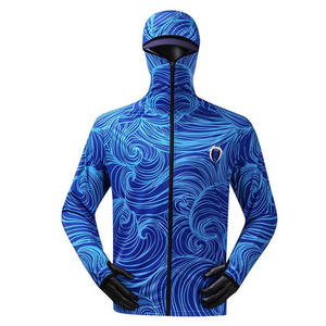 Respirant séchage rapide léger à manches longues chemise à capuche de pêche Durable résistant aux UV vêtements de pêche imperméables - Product Image 6