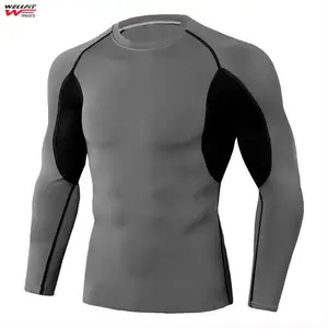 Colete de secagem rápida para surf, roupa de manga longa com proteção UV para surf, proteção contra erupções cutâneas, cor azul, para homens