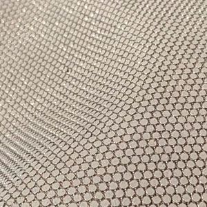 लक्जरी जूते, फैशन बैग और सामान के लिए खंडित चमक-गतिशील बनावट के साथ मोज़ेक धातु चमड़े - Product Image 2