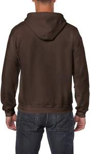 Sweat à capuche zippé en polaire uni pour homme, dernière mode, 100% coton, taille XS, étiquette personnalisée, services de vente en gros ODM - Product Image 3