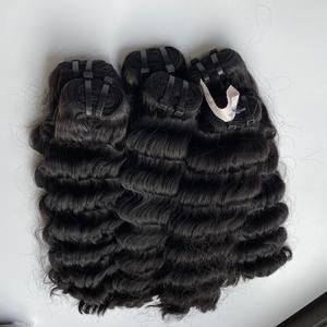 Nouvelle eau Super vague vague naturelle vendeur de cheveux cambodgiens en gros cheveux humains vierges bruts tissage non transformé naturel - Product Image 6