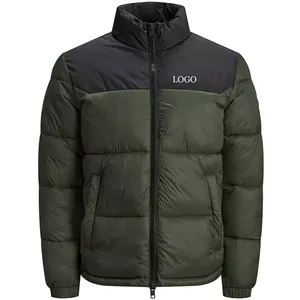 Vestes d'extérieur d'hiver à la mode hommes légers manteaux bouffants élégants doudounes à la mode Streetwear - Product Image 1