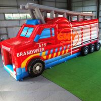 Château gonflable commercial en PVC Monster Truck Ghost Bounce House avec souffleur