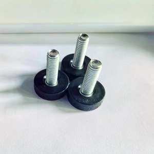 Supports triangulaires en acier de haute qualité pour canapé, remplacement des pieds de canapé, pieds de lit avec vis pour canapé et bureau - Product Image 6