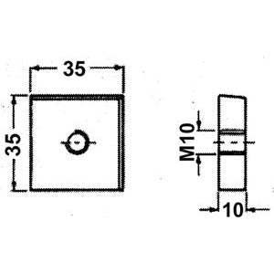 Couteaux de rechange en acier 50/22n pour Art.736g-736r - Product Image 1