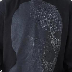 Sudadera con Capucha de Alta Calidad, Estilo Urbano, Tejido Grueso de 350 g/m², Talla Grande, con Logotipo en Relieve Personalizado, ODM, Otoño - Product Image 4